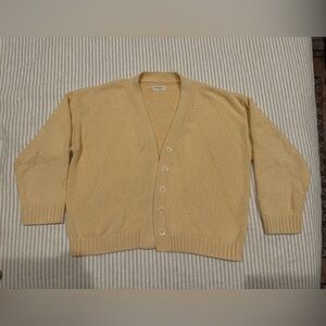 James Street Co. Oversized Cardigan - Butter Yellow